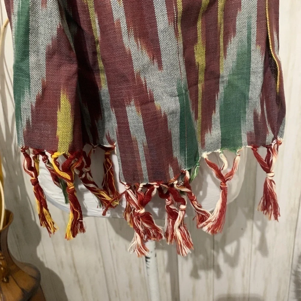 SOUTH Western Print Long Scarf